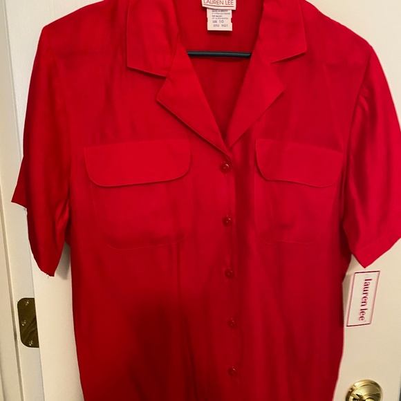 Vintage Lauren Lee Blouse - Picture 1 of 5